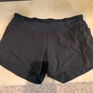 Lululemon Speed Up Shorts Size 6